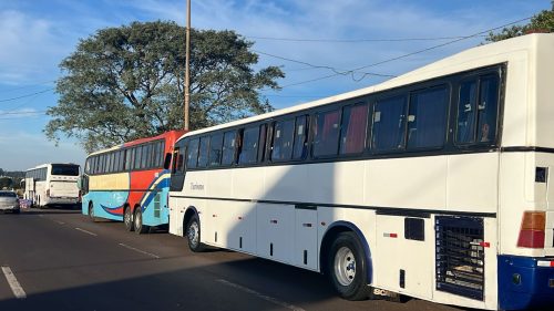Operação conjunta apreende R$ 800 mil em mercadorias em Santa Terezinha de Itaipu Imagem referente a Operação conjunta apreende R$ 800 mil em mercadorias em Santa Terezinha de Itaipu