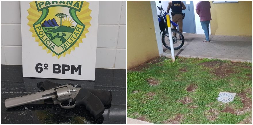 Homem é detido com revólver em Boa Vista da Aparecida