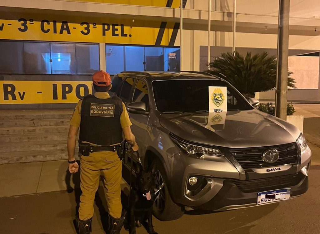 BPRv recupera em Iporã caminhonete Hilux furtada em Santa Catarina