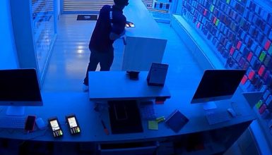 Imagem referente a Veja imagens de crime que deixou prejuízo de R$ 800 mil no Shopping JL