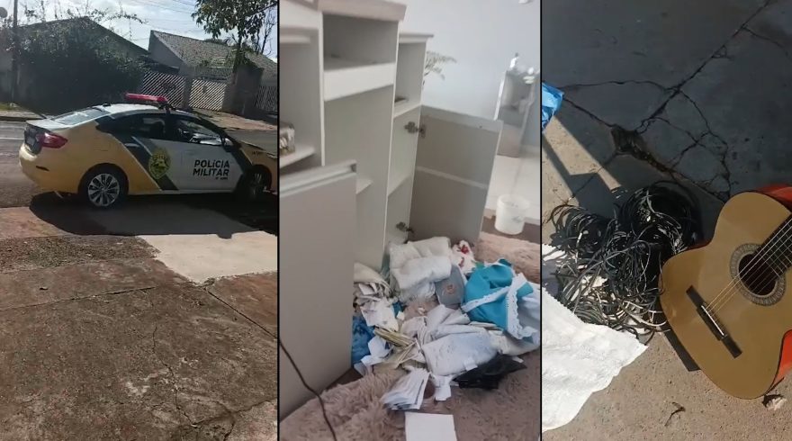 Igreja é arrombada durante a madrugada; PM detém indivíduo tentando vender objetos furtados