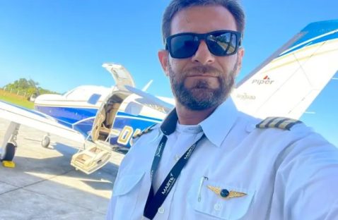 Piloto de cidade da região morre após queda de avião Imagem referente a Piloto de cidade da região morre após queda de avião