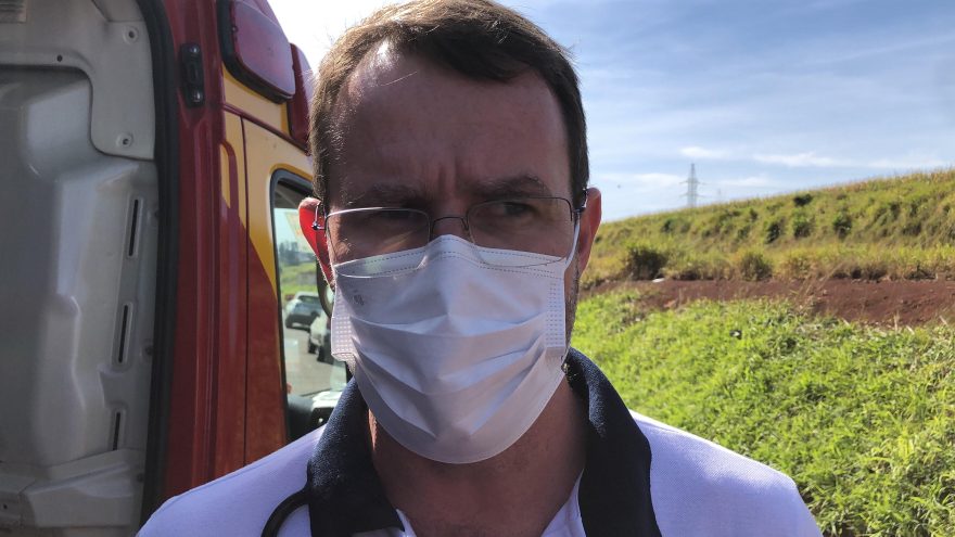 Médico do Siate dá detalhes de grave acidente na rodovia BR-369