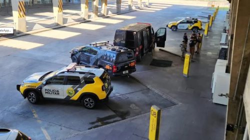 Rodoviária tem ameaça de bomba após mochila ser deixada em plataforma de embarque Imagem referente a Rodoviária tem ameaça de bomba após mochila ser deixada em plataforma de embarque