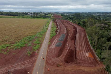 Obra da Perimetral Leste de Foz do Iguaçu vai interditar avenida a partir de quarta