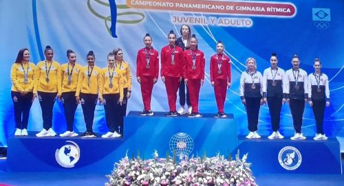 Imagem referente a Atleta cascavelense brilha e conquista Medalha de Prata no Pan-Americano de Ginástica Rítmica na Guatemala