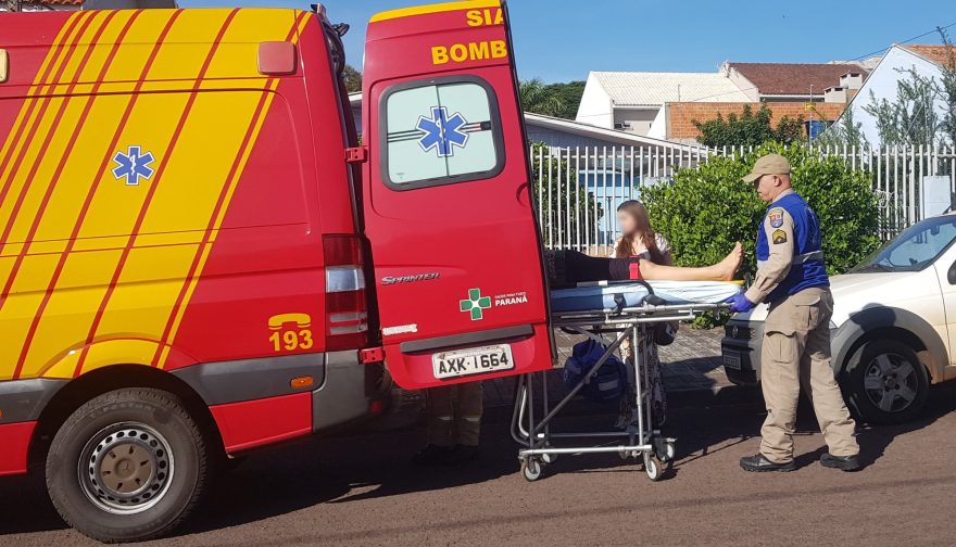 Mulher fica ferida ao cair enquanto fazia limpeza em residência no Recanto Tropical