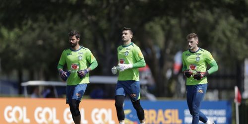 Imagem referente a Seleção brasileira treina em Orlando, onde enfrenta os EUA na quarta