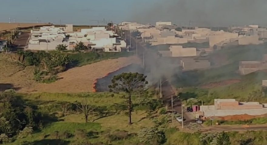 Internautas denunciam incêndio ambiental no Universitário