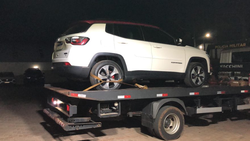 Jeep Compass é apreendido na BR-163 após desacordo comercial