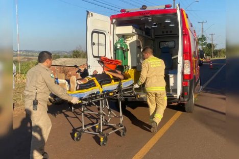 Imagem referente a Duplo susto: mãe e filha ficam feridas após atropelamento de cachorro em Apucarana