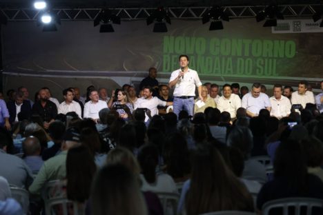 Governador inaugura novo contorno rodoviário de Jandaia do Sul