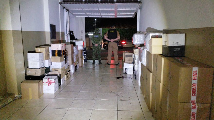 Megaoperação policial desmantela esquema de contrabando de vinhos em Cascavel