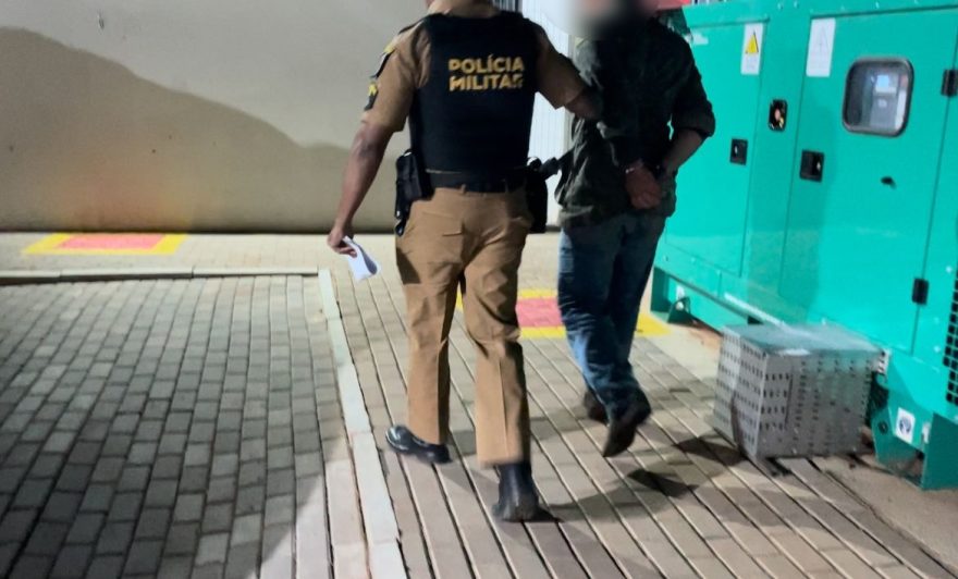Homem é preso com arma de fogo na área rural de Cascavel