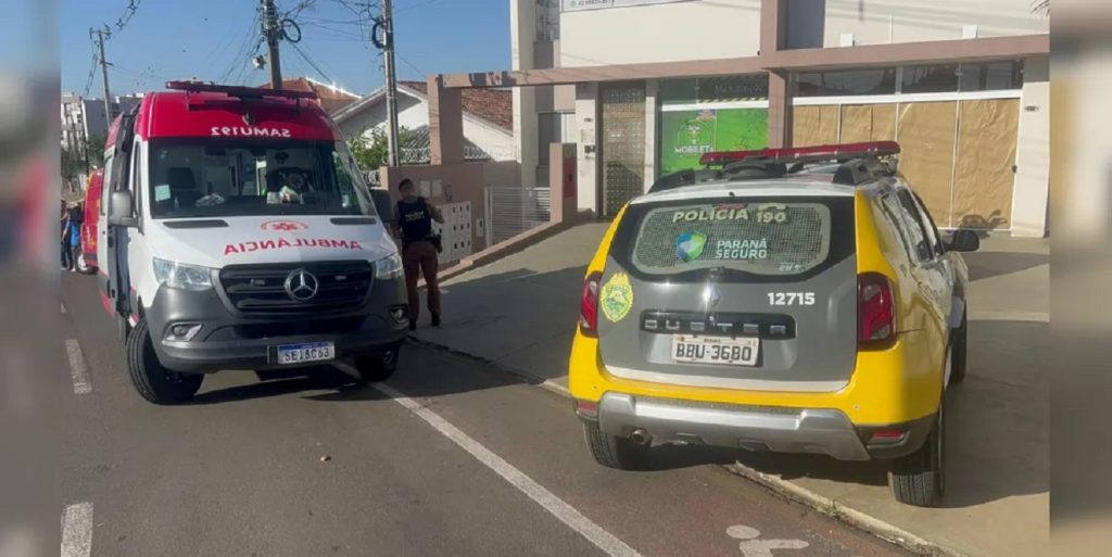 Jovem tenta roubar loja de celulares e leva cinco tiros em Ponta Grossa