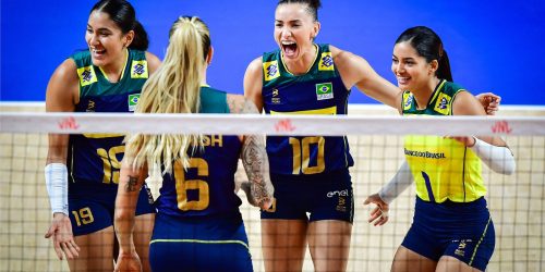 Imagem referente a Invicto, Brasil atropela Bulgária na Liga das Nações Feminina de Vôlei