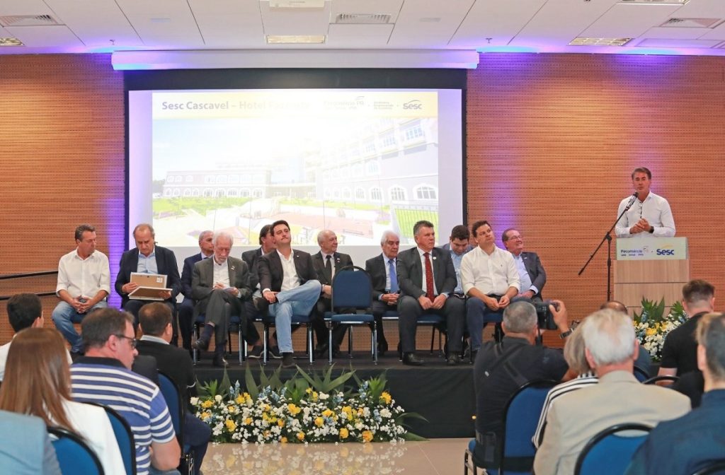 Hotel do Sesc muda a realidade do turismo em Cascavel, diz Paranhos