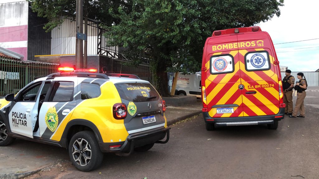 Mulher de 19 anos é socorrida pelo Siate após ser agredida no Cataratas