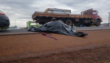 Imagem referente a Ciclista morto na BR-277 é identificado como Luiz Gustavo Elger