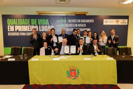 Sanepar investirá R$ 539 milhões em obras de saneamento em Curitiba e Região