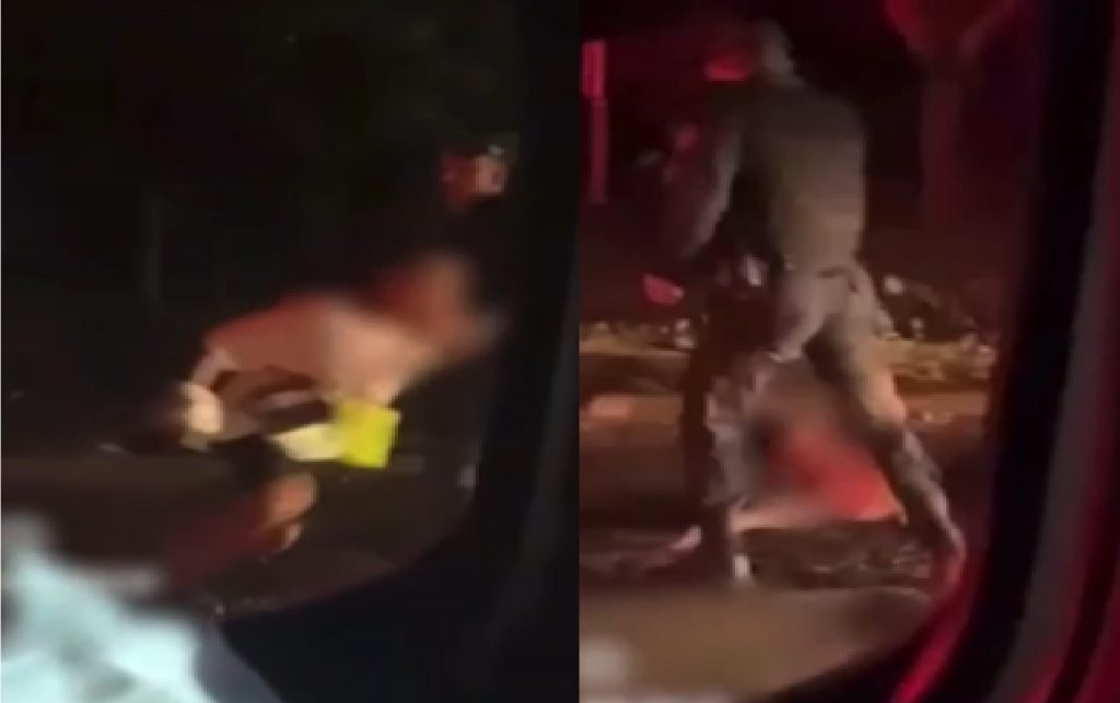 “Aqui seus direitos”, diz equipe policial ao agredir grupo de jovens em saída de balada
