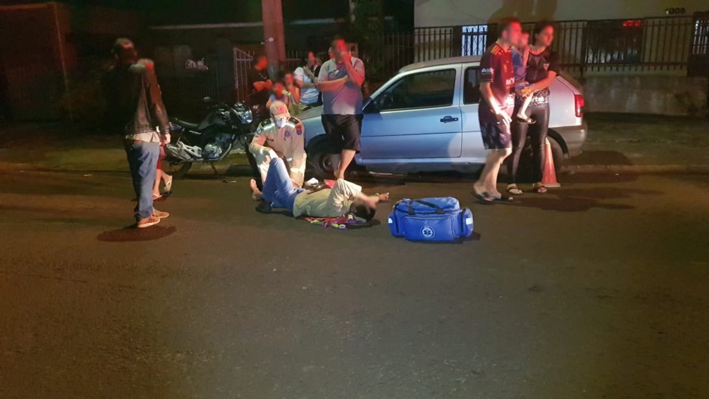 Homem fica ferido em acidente entre duas motos no Interlagos
