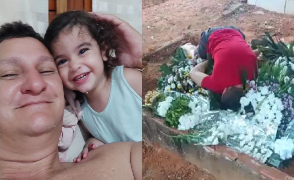 Pai não suporta a morte da filha e toma decisão drástica: “tô indo te encontrar”