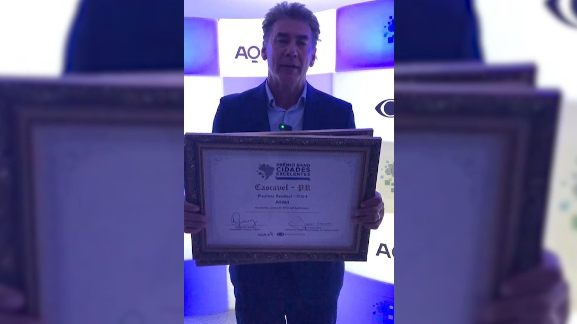 Cascavel é finalista do Prêmio Band Cidades Excelentes 2024