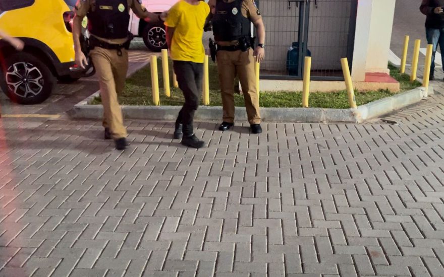 Homem é preso por perturbação de trabalho em comércio no Centro
