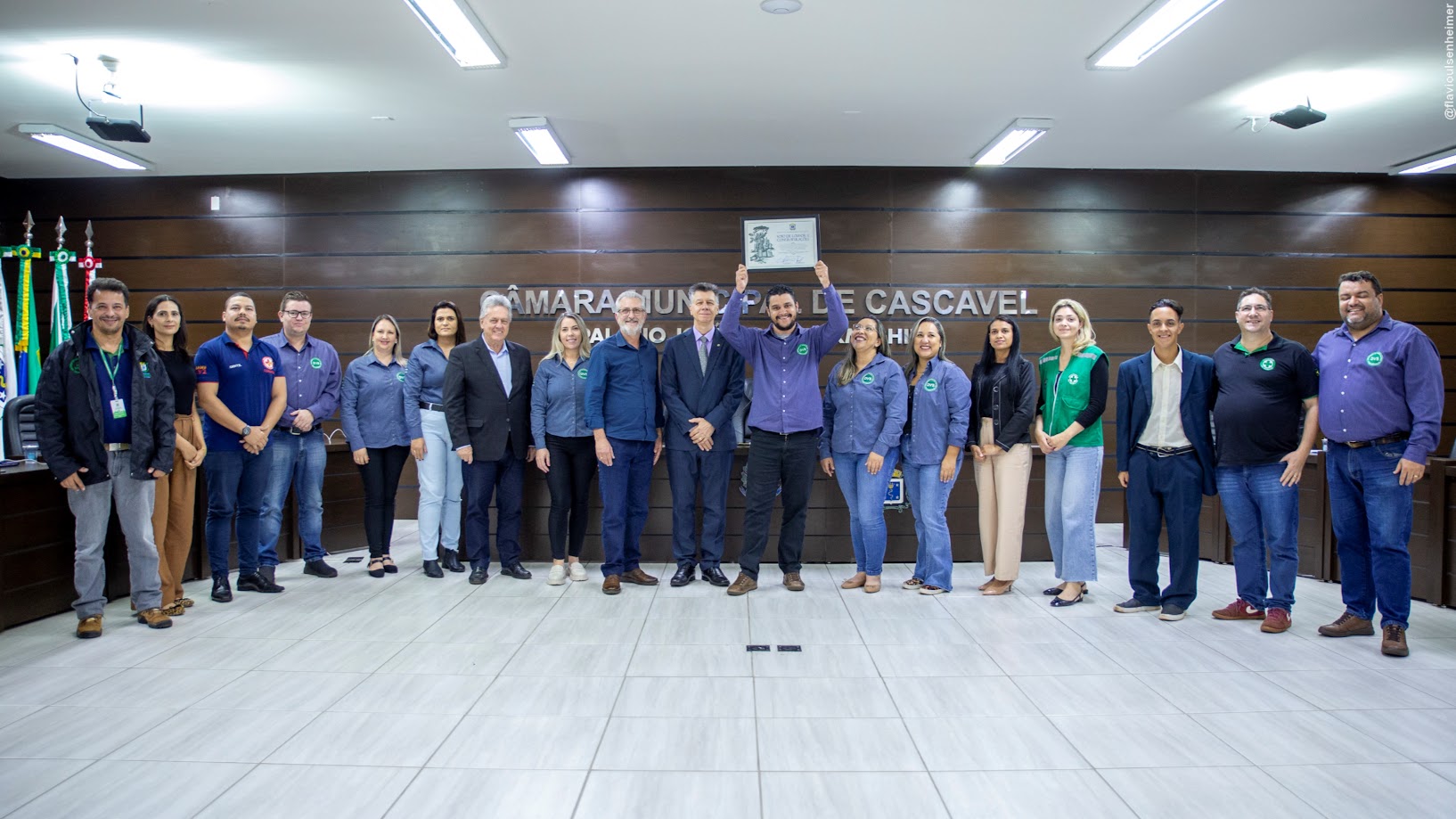Legislativo homenageia Vigilância em Saúde do Trabalhador com votos de louvor