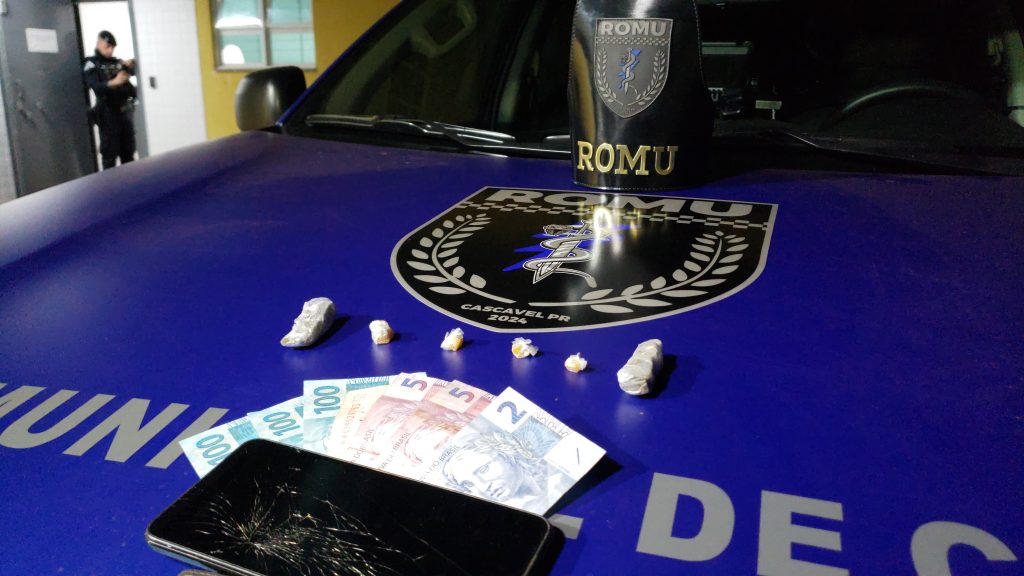 ROMU enquadra suspeito de tráfico de drogas no Julieta Bueno