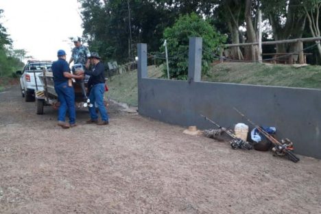 IAT fiscaliza pesca irregular e fecha cativeiro de aves no Centro-Oeste do Estado