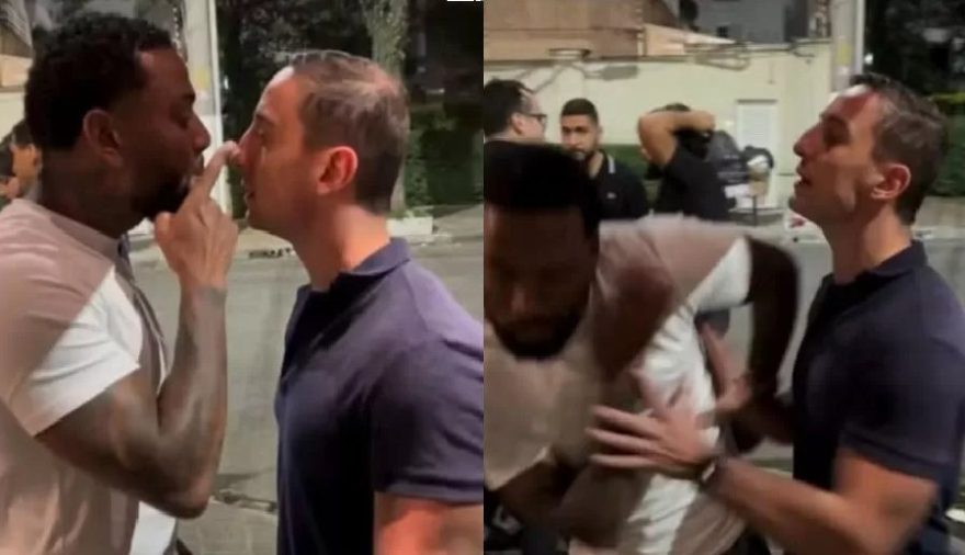 Nego do Borel briga com filho de Otávio Mesquita e leva tapa na cara; veja vídeo!
