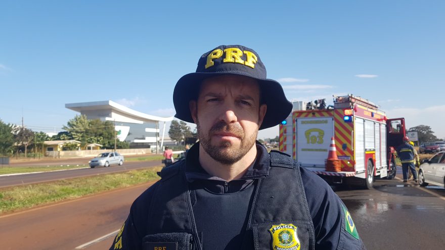 PRF alerta sobre perigos na BR-163 após grave acidente na manhã deste sábado
