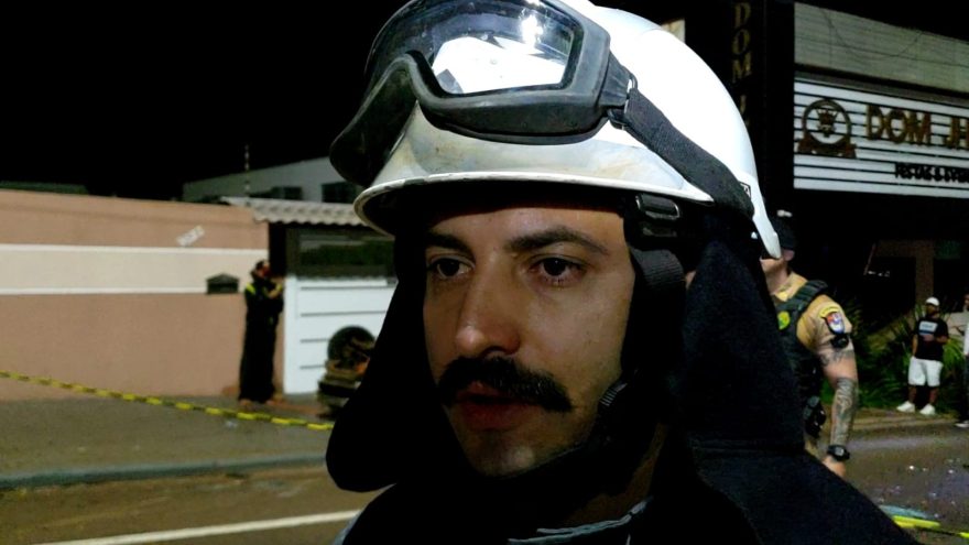 Capotamento na Brasil: jovem corre risco à vida, diz o Tenente Delai