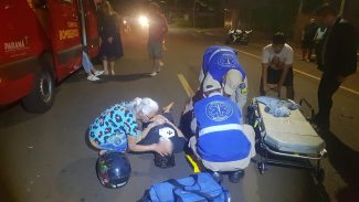 Acidente deixa duas vítimas no Florais do Paraná