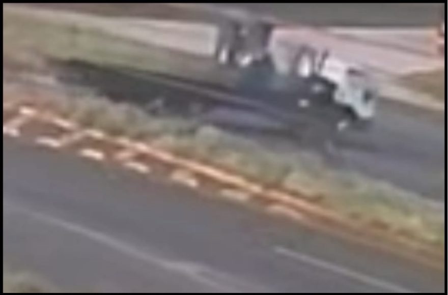 Câmera flagra acidente que deixou motociclista em estado grave