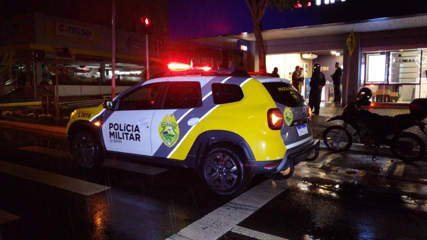 Loja da Tim é alvo de arrombamento no centro de Cascavel
