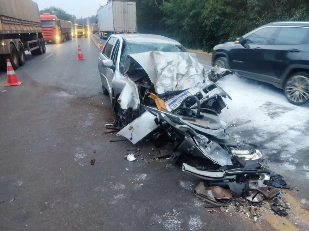 Identificada vítima fatal de gravíssimo acidente na BR-163 entre Marechal Rondon e Mercedes