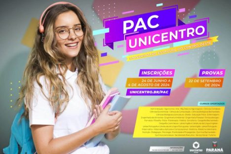 ​Unicentro abre inscrições para o Programa de Avaliação Continuada