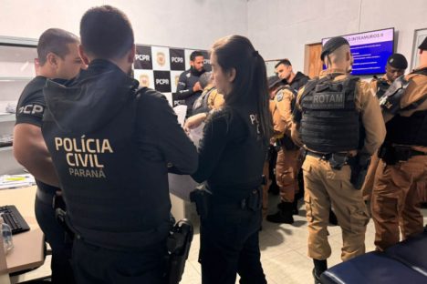 Operação da PCPR mira organização ligada ao tráfico na Região Metropolitana de Curitiba