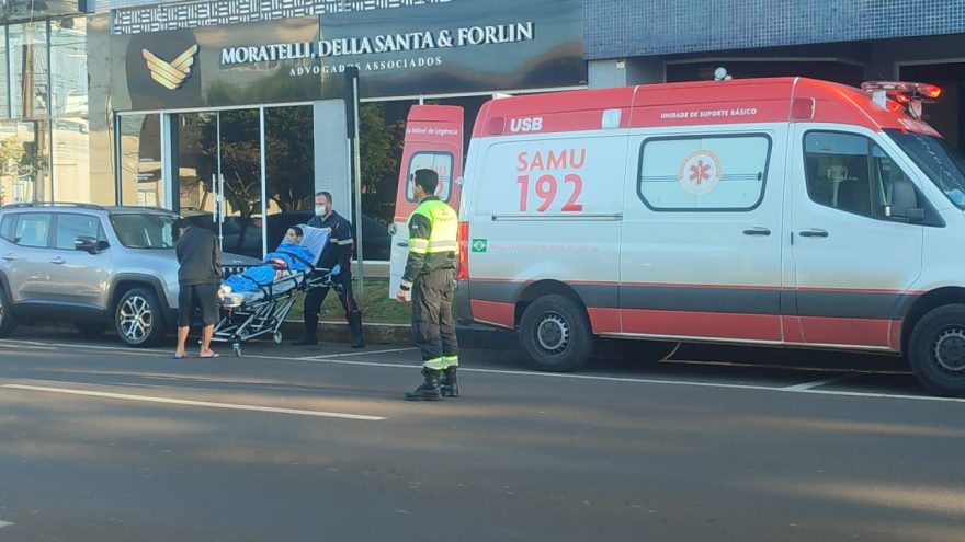 Com sintomas de fraqueza e respiração lenta, idosa é socorrida no Centro de Cascavel
