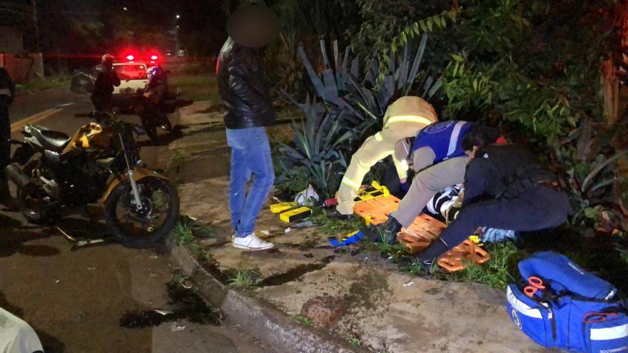 Jovem fratura os dois tornozelos e a clavícula em acidente no Country