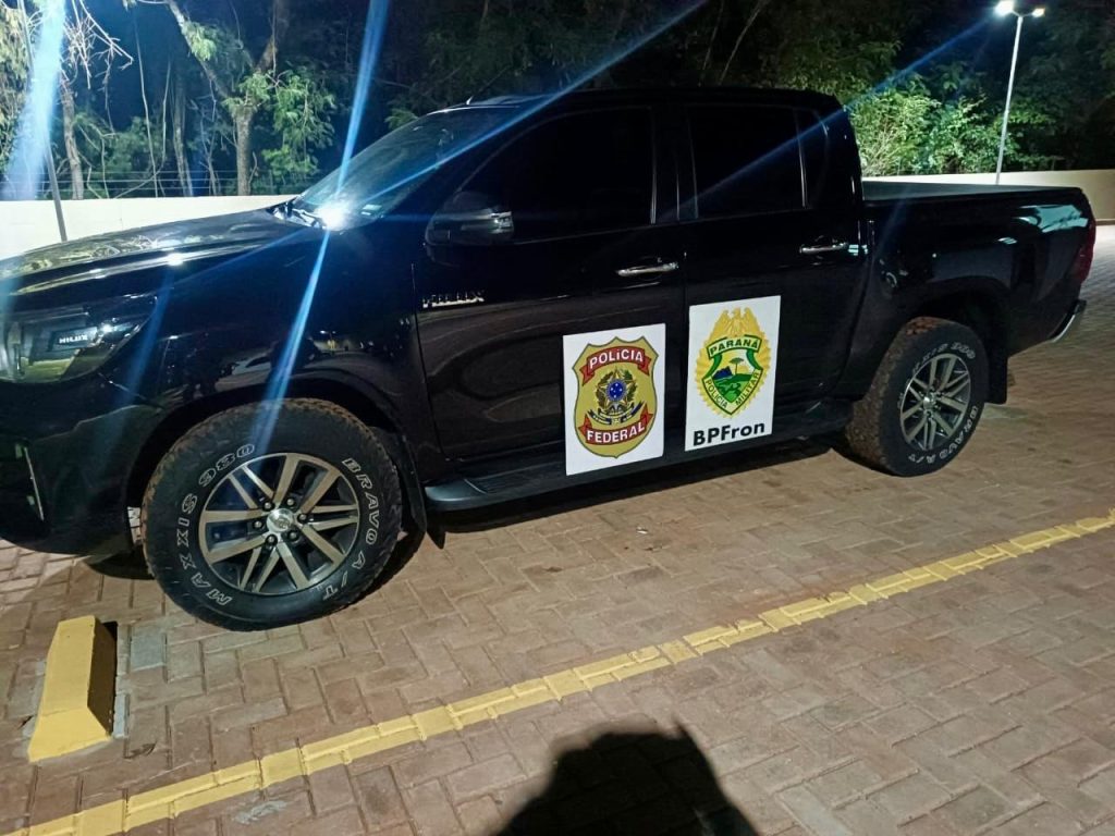 Operação Protetor: Polícia recupera caminhonete furtada em Toledo