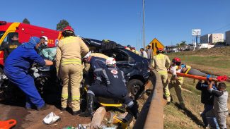 Tragédia na BR-277: Veja detalhes do acidente que deixou uma criança morta e quatro pessoas gravemente feridas