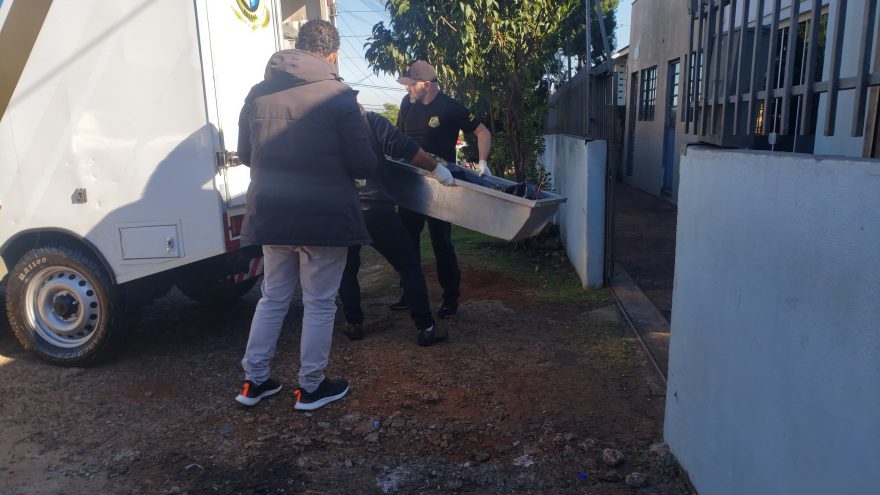 Morte Misteriosa: Corpo de vizinho desaparecido e encontrado com sangue é recolhido pela Polícia Científica