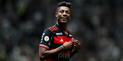 Imagem referente a Flamengo goleia Atlético-MG e segue na liderança do Brasileiro