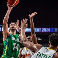 Imagem referente a Brasil perde para Camarões, mas avança no Pré-Olímpico de Basquete