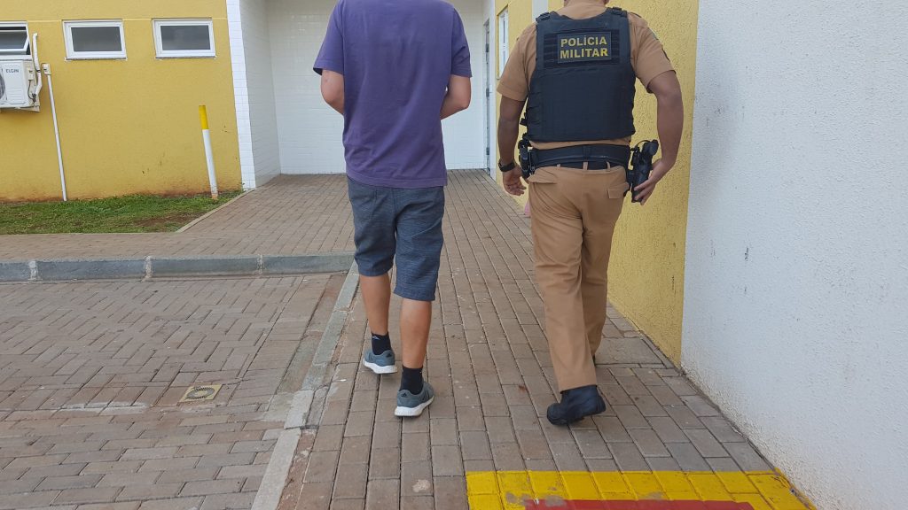 Polícia Militar detém homem por descumprimento de medida protetiva