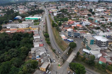 Governo e Klabin iniciam obras de readequação do trecho urbano da PR-160, em Imbaú